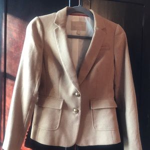 Like 🆕Banana Republic  tan wool blend blazer